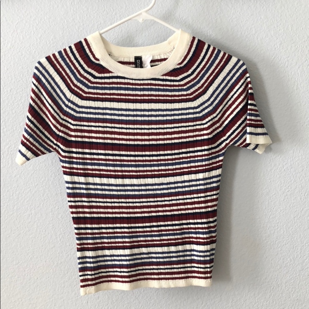 Striped fitted shirt